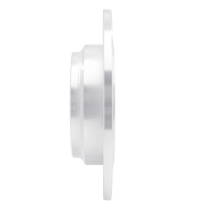 Acura RL Brake Rotor (1) - Rear Right - R1 Concepts - Drilled & Slotted - Silver - `99-`01